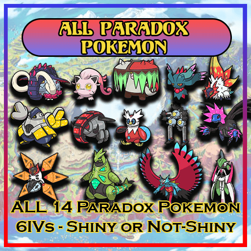 thumbnail image 2 of Shiny Scarlet Paradox Bundle – Max IV Battle Ready – Pokémon Scarlet & Violet (Nintendo Switch) 2 of 2
