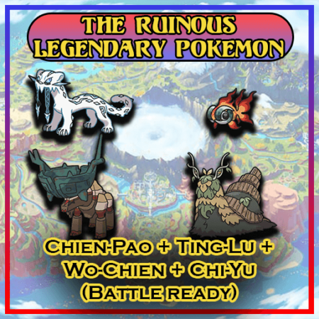 Treasures Of Ruin Legendary Pokemon Bundle