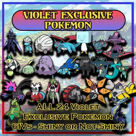 Violet-Exclusive-Pokemon-Bundle